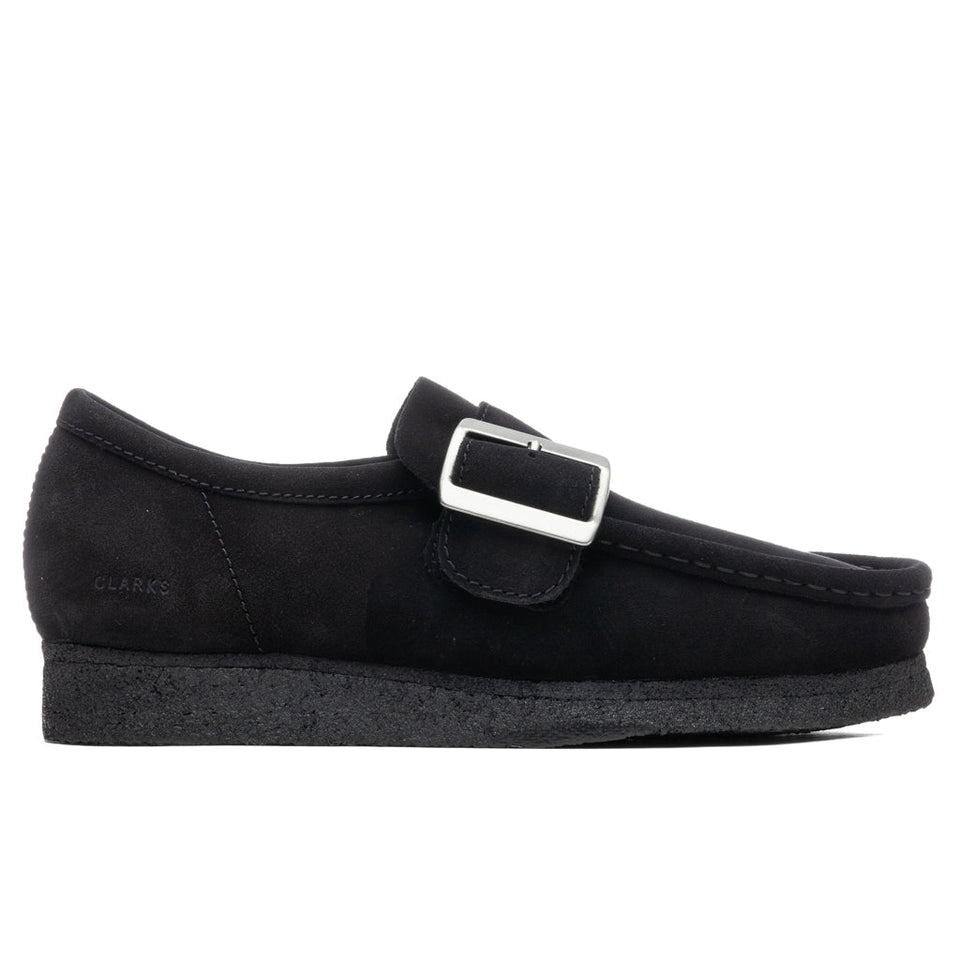 Wallabee Monk - Black Suede