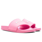 Classic Logo Pool Slider - Fuchsia Fluorescent