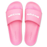 Classic Logo Pool Slider - Fuchsia Fluorescent