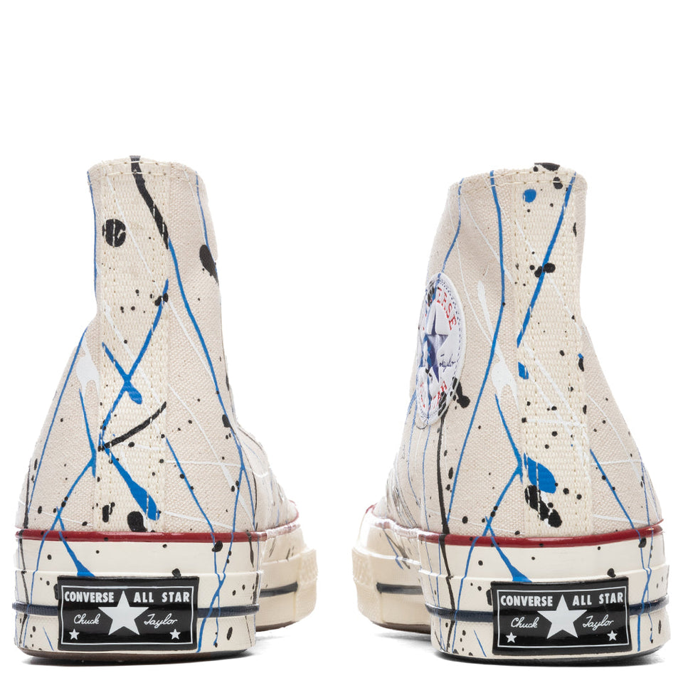 Chuck 70 Hi - Egret/Digital Blue