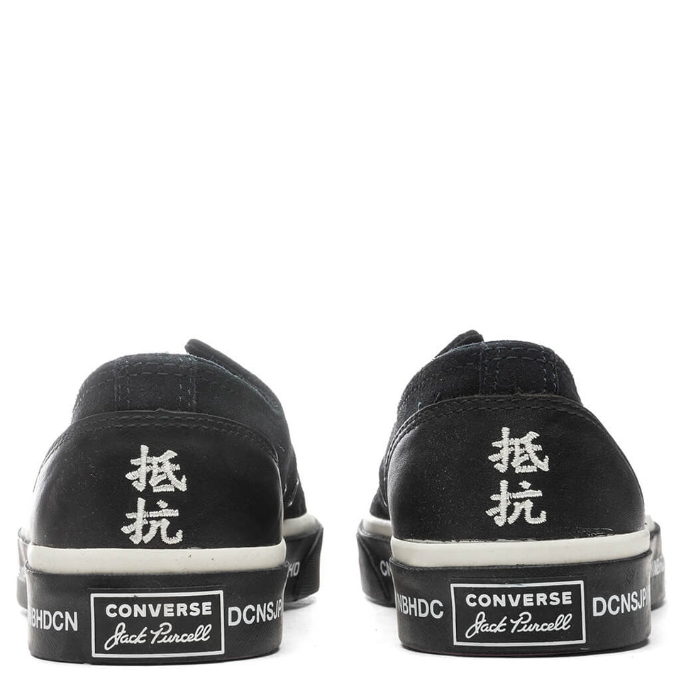 Converse x Neighborhood Jack Purcell Jack Ox - Black/Egret/Black