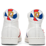 Pro Leather Birth of Flight Hi - Vintage White/University Red