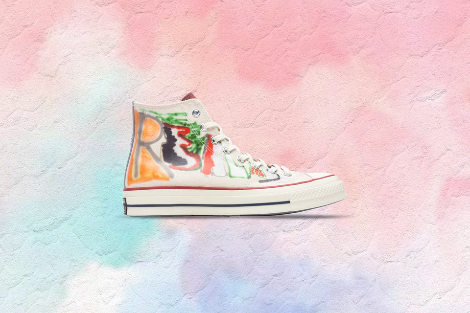 Converse x Come Tees Chuck 70 Hi - White/Multi/Egret