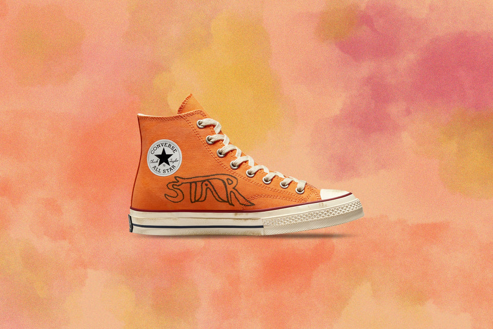 Converse x Come Tees Chuck Taylor 70 Hi - Sun Orange/Egret/Black