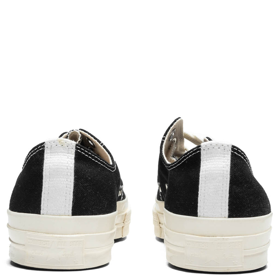 Converse x Comme Des Garcons PLAY All Star Chuck '70 Ox Small Red Heart - Black