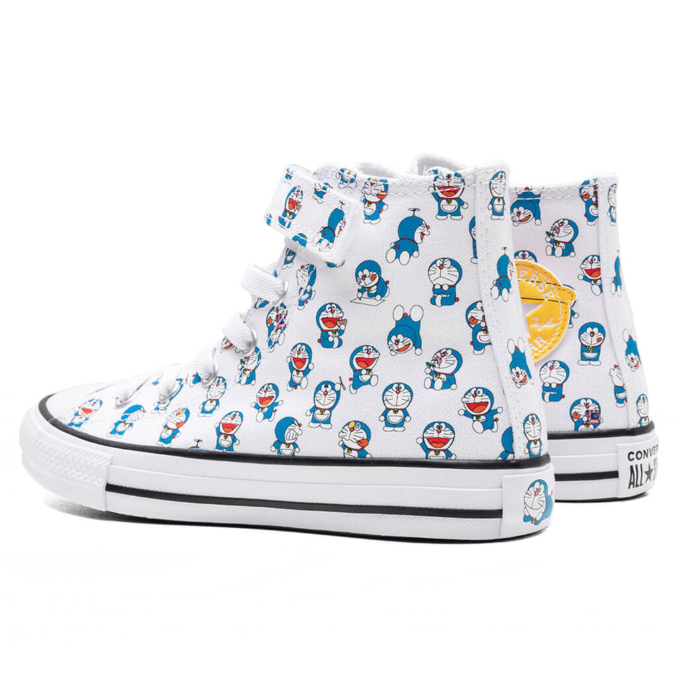 Converse x Doraemon Chuck Taylor All Star 1V Hi - Vintage White/Hawaiian Gold/Flamingo