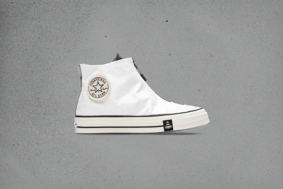 Converse x Joshua Vides Chuck '70 Hi - White/Black/Black