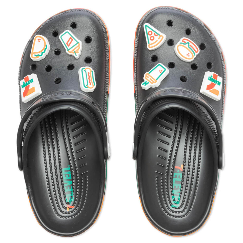 Crocs x 7-Eleven Classic Clog - Black
