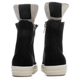 Denim Sneaks - Black/Milk