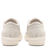 Denim Vintage Sneaks - Milk White