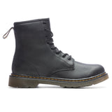 Youth 1460 Softy T Leather Lace Up Boots - Black Softy