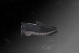 Dr. Martens x Neighborhood Penton Creeper - Black Hairy Suede Smooth