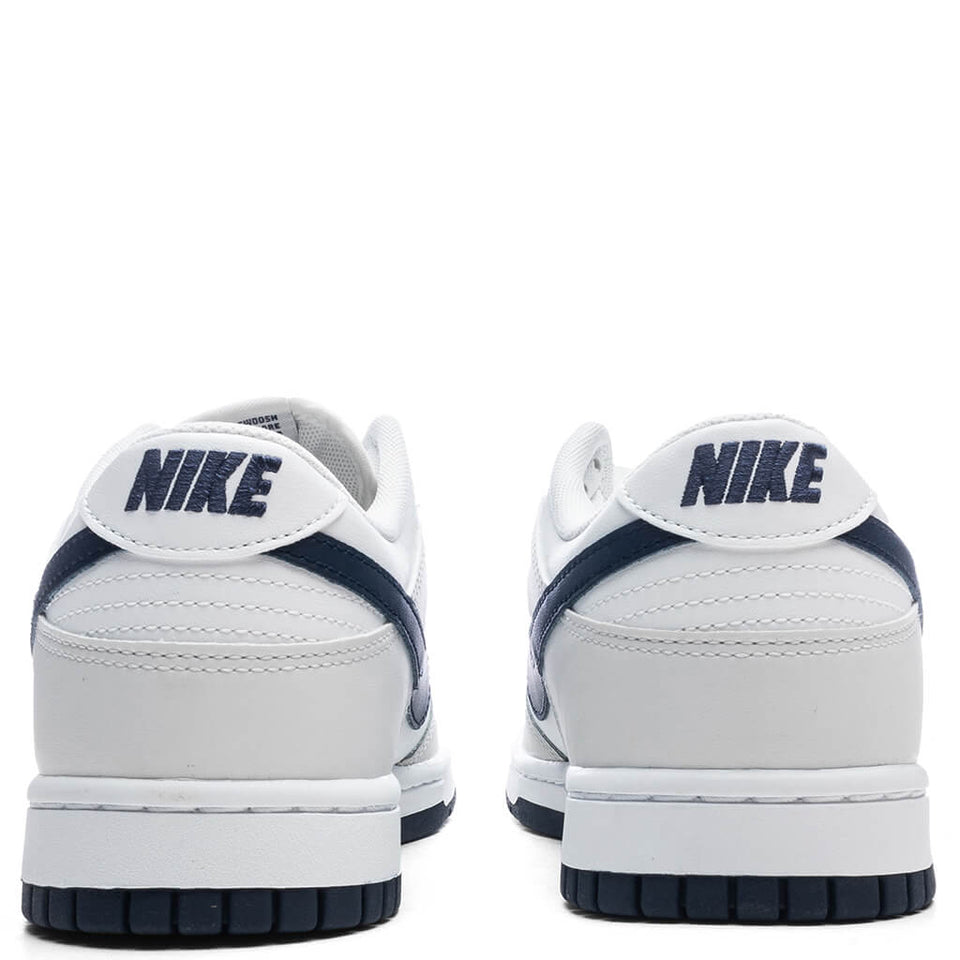 Dunk Low Retro - Summit White/Midnight Navy/Platinum Tint