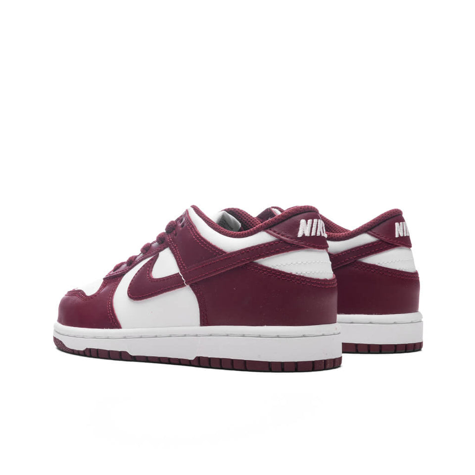 Dunk Low (PS) - White/Redwood/Gym Red