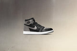 Air Jordan 1 Retro High OG 'Satin Shadow' (PS) - Black/Medium Grey/White
