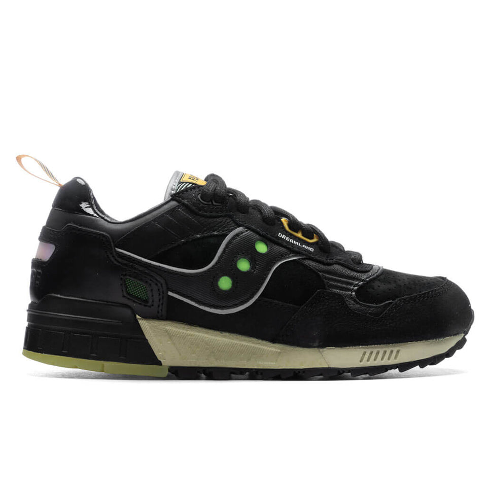 Saucony x Feature Shadow 5000 'Dreamland' - Black/Glow In The Dark
