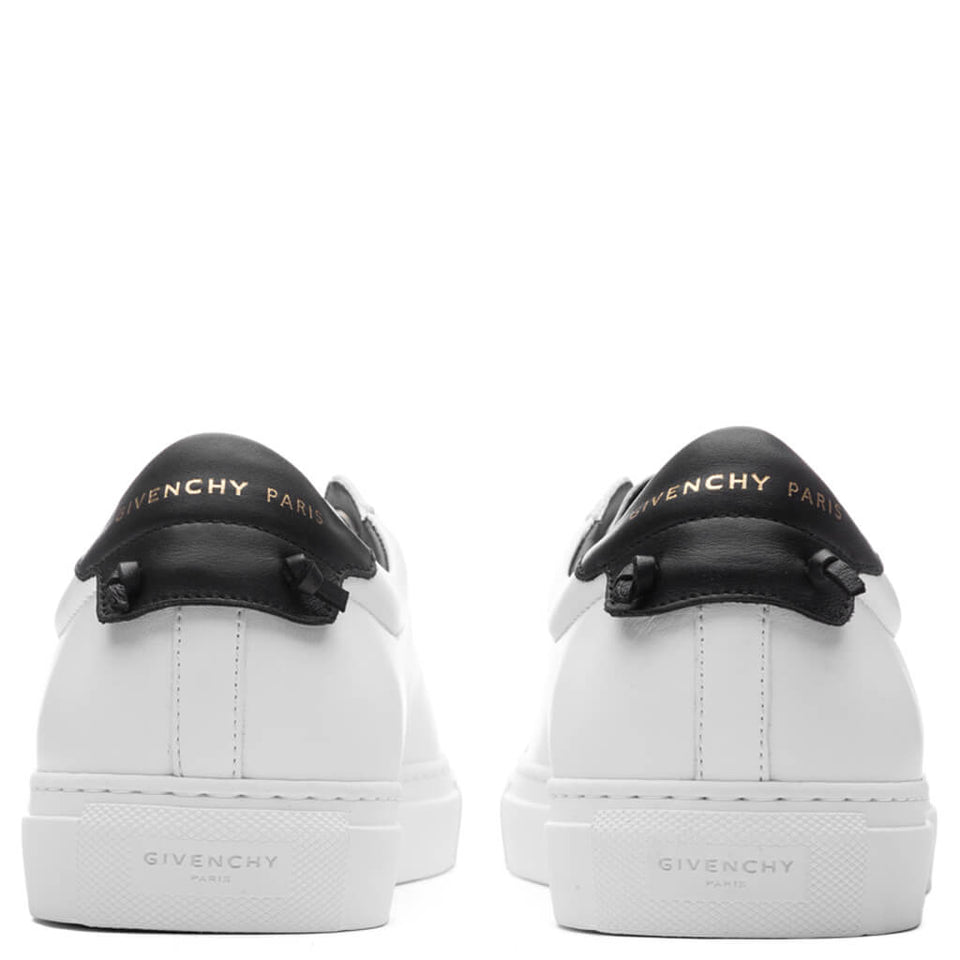 Urban Street Lace Up Low Sneaker - White/Black