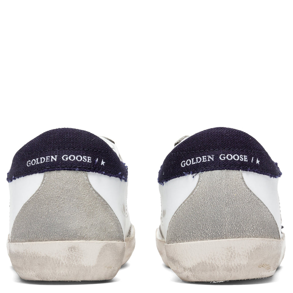 Super-Star Sneakers - White/Dark Blue/Night Blue