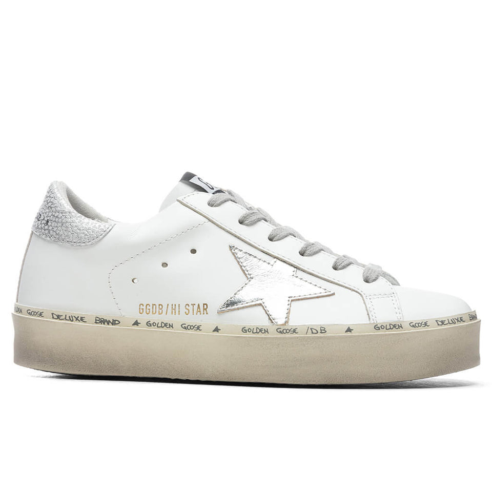 Women's Hi Star Laminated - White/Silver