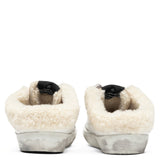 Women's Sabot Suede Toe - Cappuccino/White