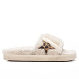 Women's Shearling Poolstar - Beige/Brown Black Leo