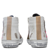 Women's Slide - White/Green Camouflage/Silver