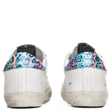 Women's Super-Star Sneakers - Milk/Fuchsia Fluorescent