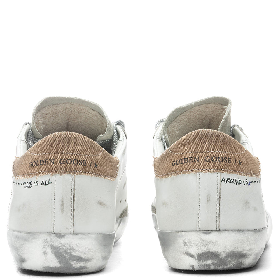 Women's Super-Star Sneakers - White/Ice/Beige
