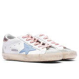 Women's Super-Star - White/Powder Blue/Platinum