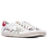 Women's Super-Star Penstar - White/Silver/Red