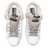 Women's Super-Star Sabot - White/Silver/Beige
