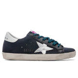 Women's Super-Star Sneakers - Black/Silver/White