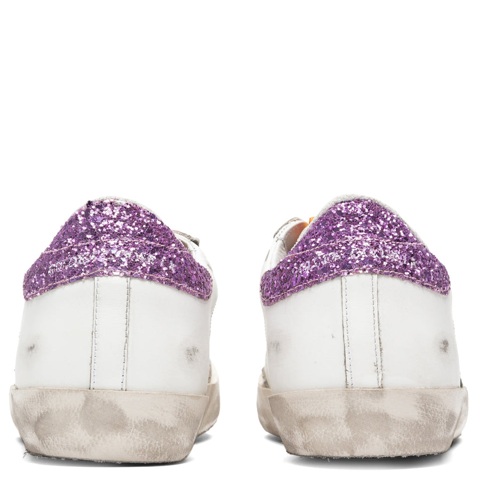 Women's Super-Star Sneakers - Ice/White/Aquamarine/Pink