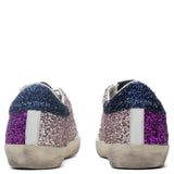 Women's Super-Star Sneakers - Violet Dirty Pink Lavender/White
