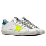 Women's Super-Star Sneakers - White/Yellow/Fluorescent