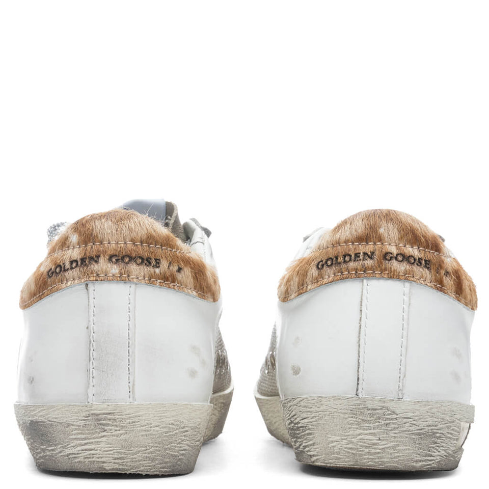 Women's Super-Star Sneakers - Light Silver/White/Taupe