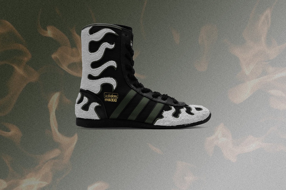 Adidas x Brain Dead Japan High - Core Black/Crystal White/Gold Metallic