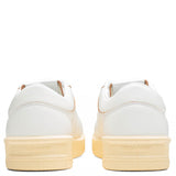 Cow Leather W/ Contrast Base - White