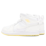 Jordan 1 Mid (PS) - Sail/Lt Laser Orange/White
