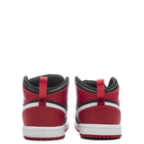 Jordan 1 Mid (TD) - Black/White/Gym Red