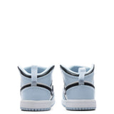 Jordan 1 Mid (TD) - Ice Blue/Black/White