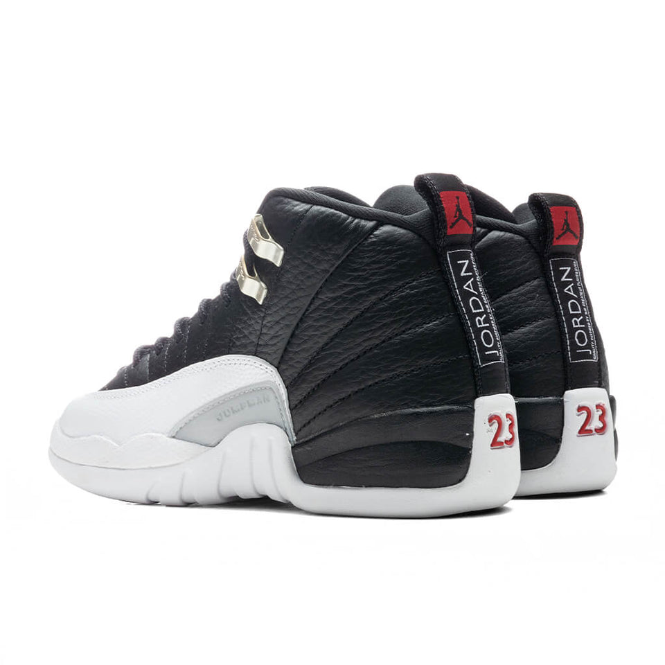 Air Jordan 12 Retro (GS) "Playoff" - Black/Varsity Red/White