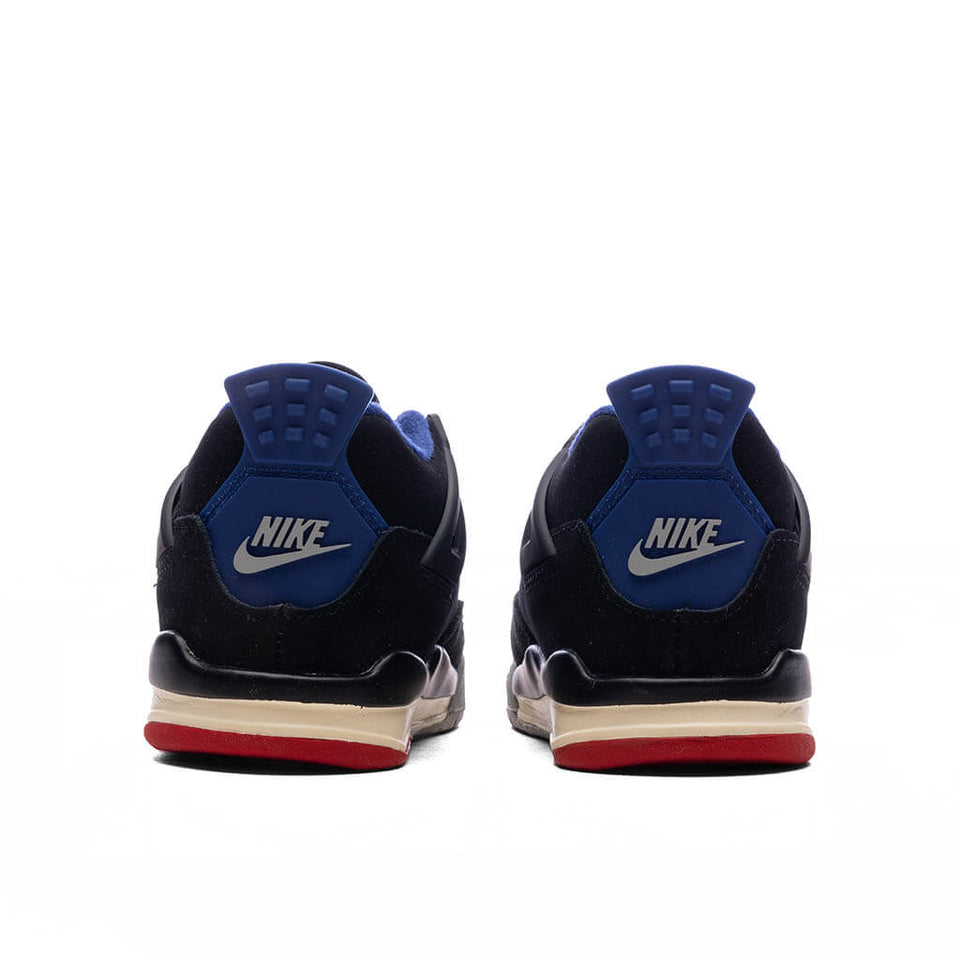 Air Jordan 4 Retro 'Rare Air' (TD) - Black/Fire Red/Deep Royal Blue