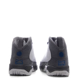 Air Jordan 9 Retro 'Flint Grey' (PS) - White/French Blue/Flint Grey