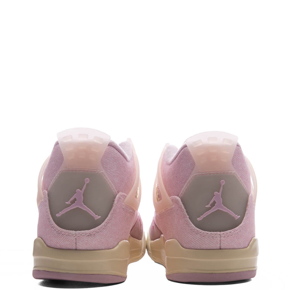 Air Jordan 4 Retro 'Iced Carmine' (PS) - Iced Carmine/Coconut Milk