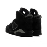 Air Jordan 6 Retro 'Cap and Gown' (PS) - Black/Reflect Silver/Black