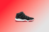 Jordan 11 Retro (PS) 'Bred Velvet'- Black/Gym Red/White