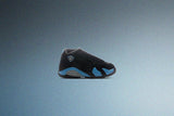 Air Jordan 14 Retro 'University Blue' (TD) - Black/White/University Blue