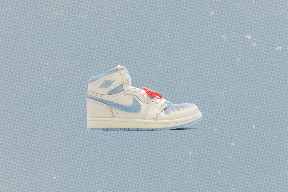 Air Jordan 1 Retro High OG 'Psychic Blue' (PS) - Pale Ivory/Psychic Blue/Coconut Milk
