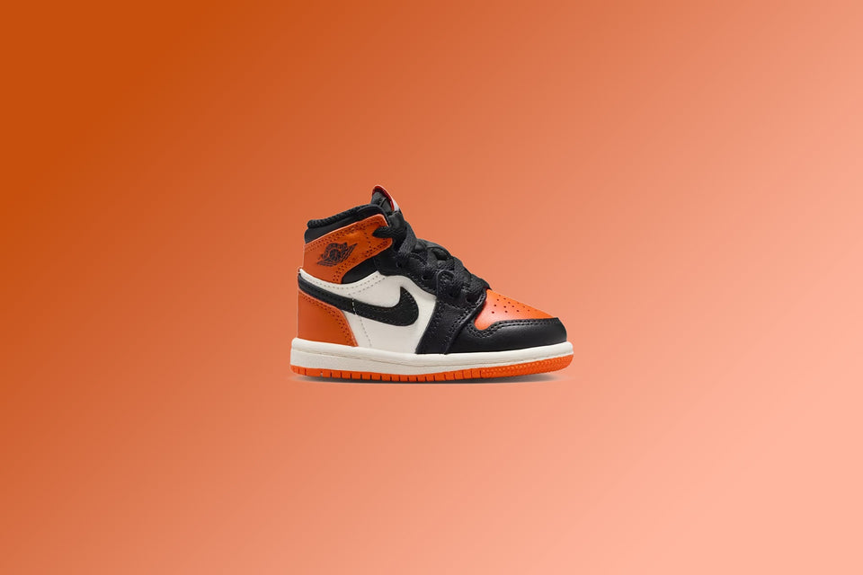 Air Jordan 1 Retro High OG 'Shattered Backboard' (TD) - Black/Sail/Starfish